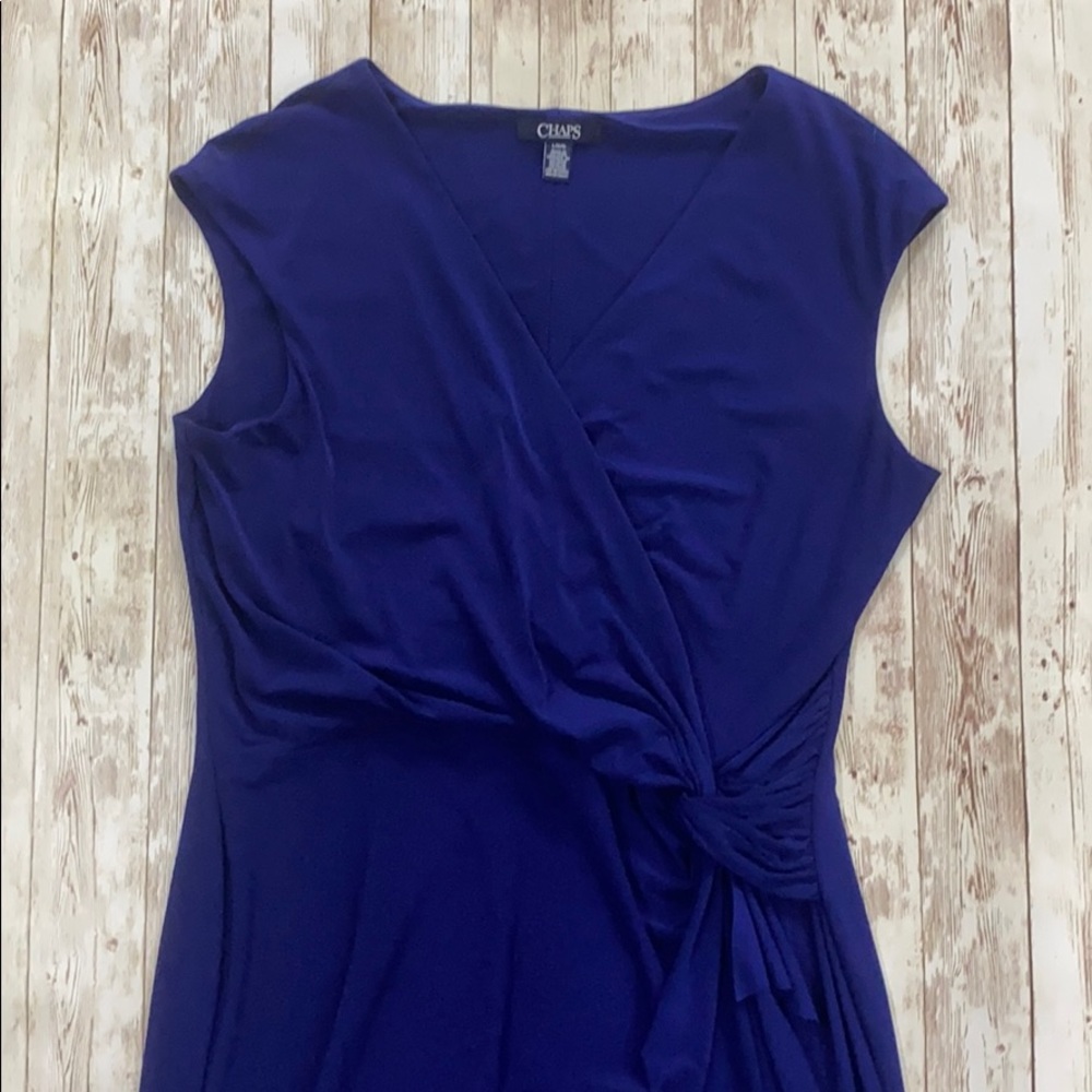 Chaps sleeveless dress